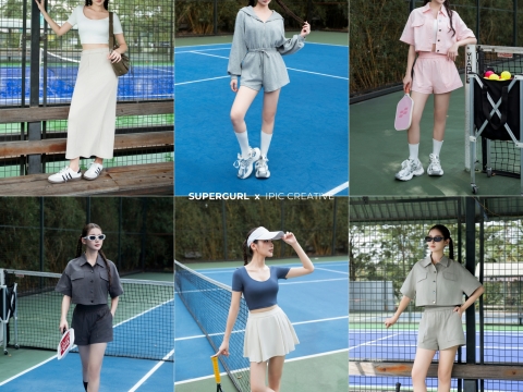 “COURTSIDE” - SUPER GURL SINGAPORE