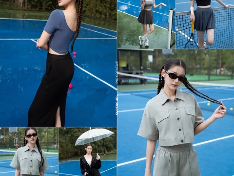“COURTSIDE” - SUPER GURL SINGAPORE