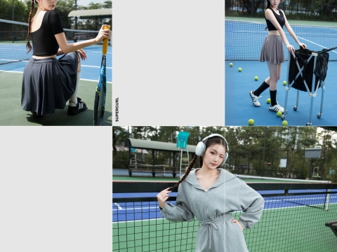 “COURTSIDE” - SUPER GURL SINGAPORE