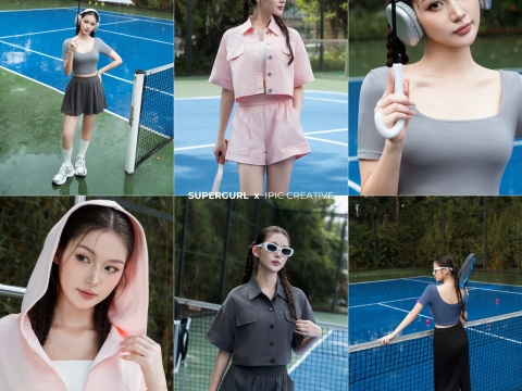 “COURTSIDE” - SUPER GURL SINGAPORE